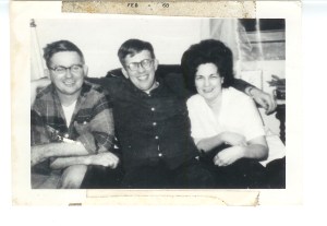 Pappy, Dad & Mammy, Mifflintown, PA, 1969.